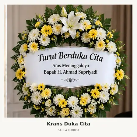 Krans Bunga Duka Pangkajene Kepulauan